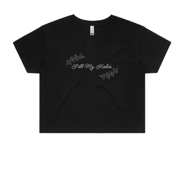 Fill my holes crop (black) Thumbnail